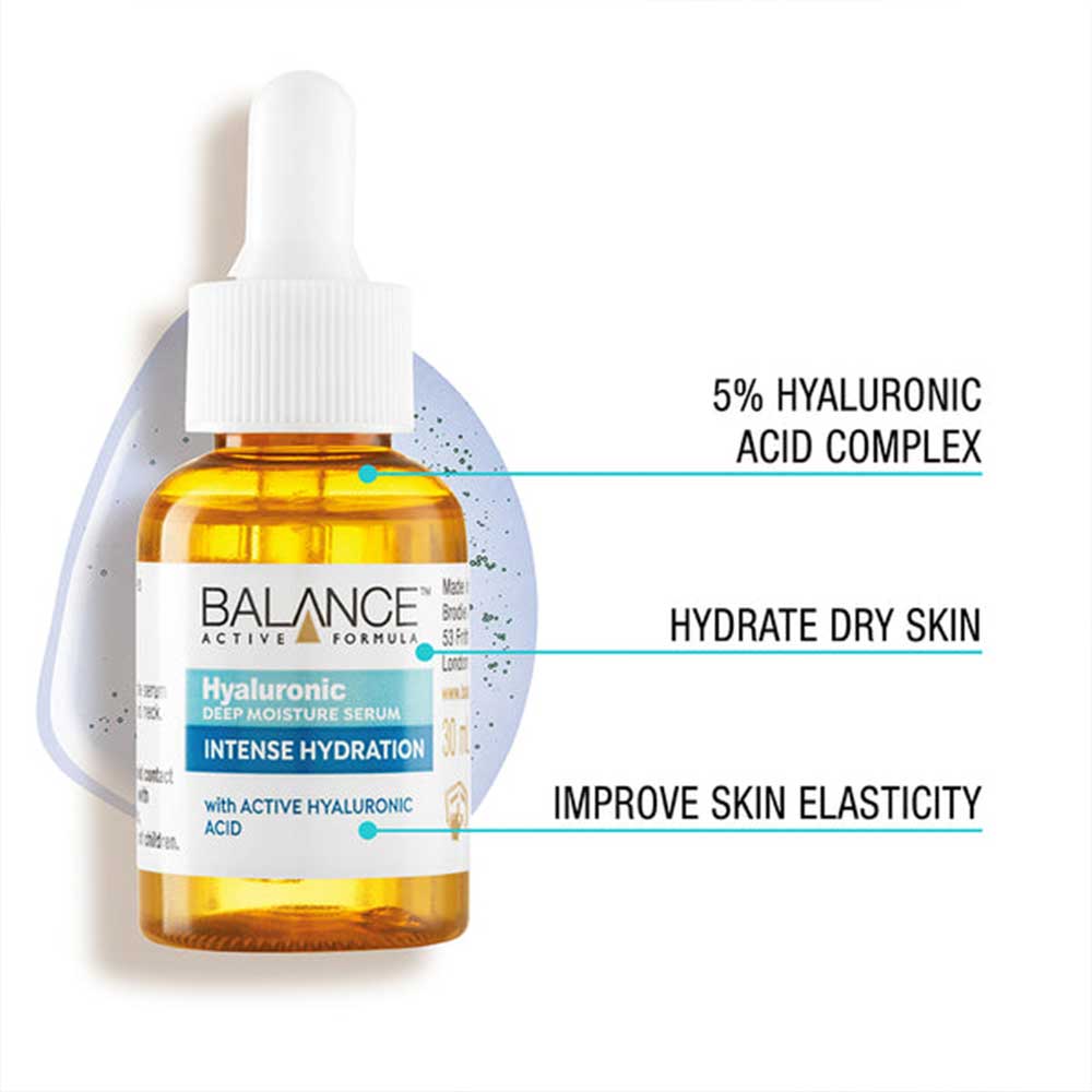 ترکیبات سرم هیالورونیک اسید بالانس BALANCE