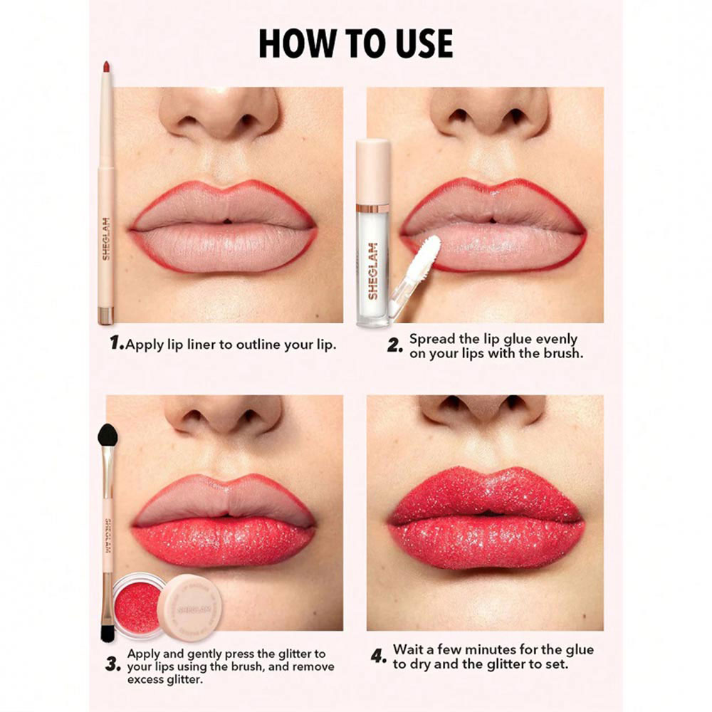 کیت لب گلیتر شیگلم Lip Dazzle