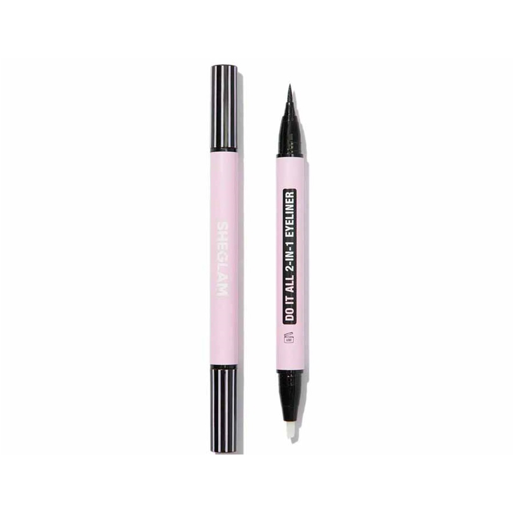 نحوه استفاده از خط چشم مایع ماژیکی شیگلم مدل Do It All 2-in-1 Eyeliner