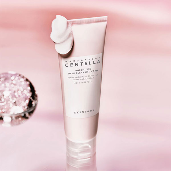 فوم شستشو منافذ سنتلا 125 میل|SKIN1004 Madagascar Centella Poremizing Deep Cleansing Foam