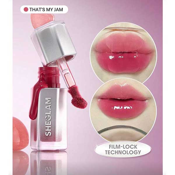 برق لب شیشهای ایر گلاس شیگلم مدل Glass Lock Air | SHEGLAM Air Gloss